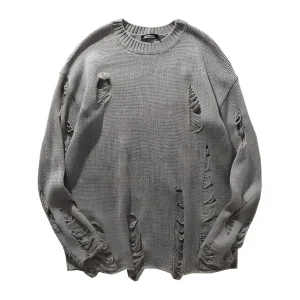 Europe and the United States High Street Fashion Dark Black Hole Hoodie Men's Punk Hip-hop Loose Long-sleeved Sweater